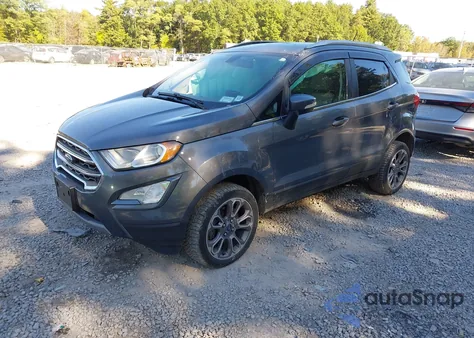 2020 Ford Ecosport Titanium from USA, damaged, VIN MAJ6S3KL4LC320931